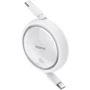 Кабель Baseus Cable USB-C to USB-C Free2Draw Mini Retractable Charging 100W 1m White (P10364500211-00): Тип USB-C - USB-C