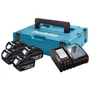 Набір акумуляторів + зарядний пристрій Makita 197954-1, LX BL1830 x 4шт (18В, 3Ач) + DC18RC, кейс Makpac1: Тип Комплект (зарядное устройство + аккумулятор)