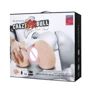 Мастурбатор с двойной вибрацией и двумя входами Crazy Bull BM-009023Z-1