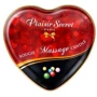 Массажная свеча сердечко Plaisirs Secrets Bubble Gum (35 мл)