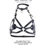Портупея на грудь LOCKINK Sevanda Queen Chest Harness with Removable Bra