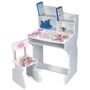 Дитяча парта зі стільцем Bambi Принцеса, англійська абетка (M 904-4)