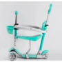 Самокат Best Scooter бирюзовый (B-2011): Количество колес 3