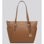 Жіноча сумка тоут Michael Kors коричнева (193599717425)