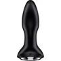 Анальная смарт вибропробка с жемчужным массажем Satisfyer Rotator Plug 2+ Black