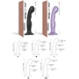 Насадка для страпона Strap-On-Me Dildo Plug P&G Lilas Metallic L