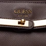 Женская сумка тоут GUESS ENISA HIGH SOCIETY SATCHEL шоколадная (HWVB8421060-CHO): Стиль Повседневный (Casual)