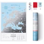 Скретч-карта Европи Travel Map Silver Europe (Eng): Производитель 1DEA.me