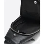 Чоловіча сумка-слінг Keizer чорна (k15029-black): Фактура матова, Зерниста