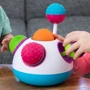 Інтерактивна іграшка Сенсорна лабораторія Fat Brain Toys Klickity (F149ML): Матеріал Пластмасса