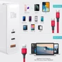 Зарядное устройство Baseus USB-C Wall Charger Mini GaN 2xUSB-C+USB 120W White (CCGAN-J02): Тип сетевое