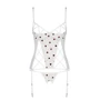 Эротический комплект Passion LOVELIA CORSET white L/XL