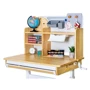 Комплект Mealux Timberdesk S (парта+тумба) BL (арт. BD-685 Wood S+ тумба BD 920 BL)