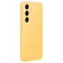 Чехол для телефонов Samsung Silicone Case Yellow (EF-PS926TYEGWW) for Samsung S926 Galaxy S24 Plus: Материал Силикон/Поликарбонат/Микрофибра