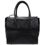 Жіноча сумка тоут Borsa leather чорна (10t222-black): Країна виробник Тайвань