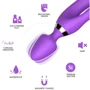 Вибромассажер BOSS of TOYS Boss Series - Magic Wand USB Purple 9 Function (BS5200027-1)