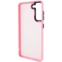 Аксессуар для смартфона Epik TPU+PC Lyon Frosted Case Pink for Samsung G990 Galaxy S21 FE: Тип накладка на заднюю часть