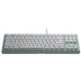 Клавиатура HATOR Skyfall TKL PRO Mint (HTK-659): Подключение проводное