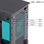 Корпус Jonsbo D41 MESH SC Black: Призначення ігровий
