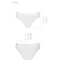 Трусики с прозрачной вставкой Passion PS002 PANTIES white, size S