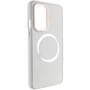 Чехол для телефонов TPU Case Bonbon Metal Style with MagSafe White for OnePlus 9 Pro