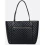 Жіноча сумка GUESS NOELLE ELITE TOTE чорна (HWQG7879230-BLA): Застібка Молния
