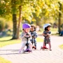 Самокат MICRO серии "Mini 3in1 Deluxe" – фиолетовый (до 50 kg, до 20 kg с сидением, 3-х колесный) (MMD012): Конструкция рамы цельная