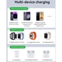 Зарядное устройство Hoco Wireless Charger CQ4 Unique 3in1 Folding Black for iPhone 16 I 15 I 14 I 13 I 12 series, Apple Watch and Apple AirPods фото 15