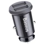 Зарядное устройство Baseus Car Charger 2xUSB Grain Mini 3.1A Black (CCALL-ML01)