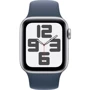 Apple Watch SE 2 2023 40mm GPS Silver Aluminum Case with Storm Blue Sport Band - S/M (MRE13) Approved Витринный образец: Производитель Apple