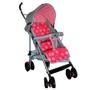 Коляска-тростина Geoby D208DR-F-WCX30 (Сірий з рожевим): Кількість блоків один