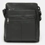 Мужская сумка планшет Keizer черная (K10101-black): Фактура Матовая, Зернистая