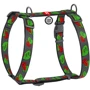 Шлея WAUDOG Nylon с QR-паспортом рисунок Калина М 20 мм 40-70 см cерый (5150-0228)