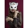 Маска кошки Feral Feelings - Catwoman Mask, белая