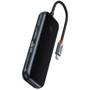 Адаптер Baseus Adapter AcmeJoy USB-C to 3xUSB3.0+2xUSB2.0+SD+HDMI Dark Gray (WKJZ010413) фото 4