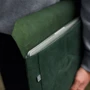 INCARNE Handmade Message Green for MacBook Pro 16": Материал Кожа