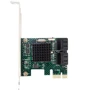 Frime ASM1061 4хSATA III (ECF-PCIEto4SATAIII001.LP): Тип Плата расширения
