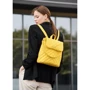 Жіночий рюкзак Sambag Loft жовтий (22011028): Тип ручки Зі знімним ременем, Плечовий ремінь, Коротка ручка