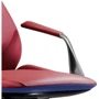 Офисное кресло GT Racer X-808 Red/Blue (ZP-02, ZP-09): Оснащение С крестовиной, С колесиками, Подлокотники, Механизм качания