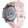 Смарт-часы Globex Smart Watch Me2 Pink: Фитнес-функции Тонометр, Умный будильник, Пульсометр, Скорость движения, Подсчет калорий, Шагомер, Пульсометр