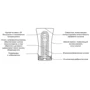 Мастурбатор Tenga Original Soft Tube Cup, 15x6 см