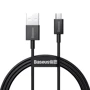 Кабель Baseus USB Cable to microUSB Superior Fast Charging 1m Black (CAMYS-01)