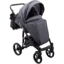 Коляска 2 в 1 Bair City Soft 222 черный черная кожа (626212): Пол ребенка Унисекс, Для мальчиков, Для девочек