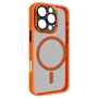 Чехол для iPhone ArmorStandart Unit Case Magsafe SE Orange Black for iPhone 16 Pro Max (ARM81151)