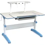 Парта SingBee Q-Assembly U Blue + Книжная полка SBS-610 (SBS-603-BL + SBS-610)