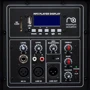 Активная акустическая система с микрофонами Maximum Acoustics ACTIVE.15: Диаметр динамика 15"