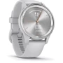 Смарт-часы Garmin Vivomove Trend Silver Stainless Steel Bezel with Mist Grey Case and Silicone Band (010-02665-03): Фитнес-функции Секундомер, GPS-модуль, Альтиметр, Пульсоксиметр, Шагомер, Подсчет калорий, Пульсометр