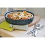 Форма глубокая для пирога Emile Henry Ovenware 1.15 л 24 см керамическая кремовая (0260241): Крышка Нет