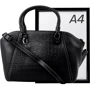 Женская сумка тоут Vito Torelli черная (VT-6305-black): Застежка Молния