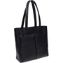 Женская сумка тоут Ricco Grande черная 1L926-black: Материал Натуральная кожа